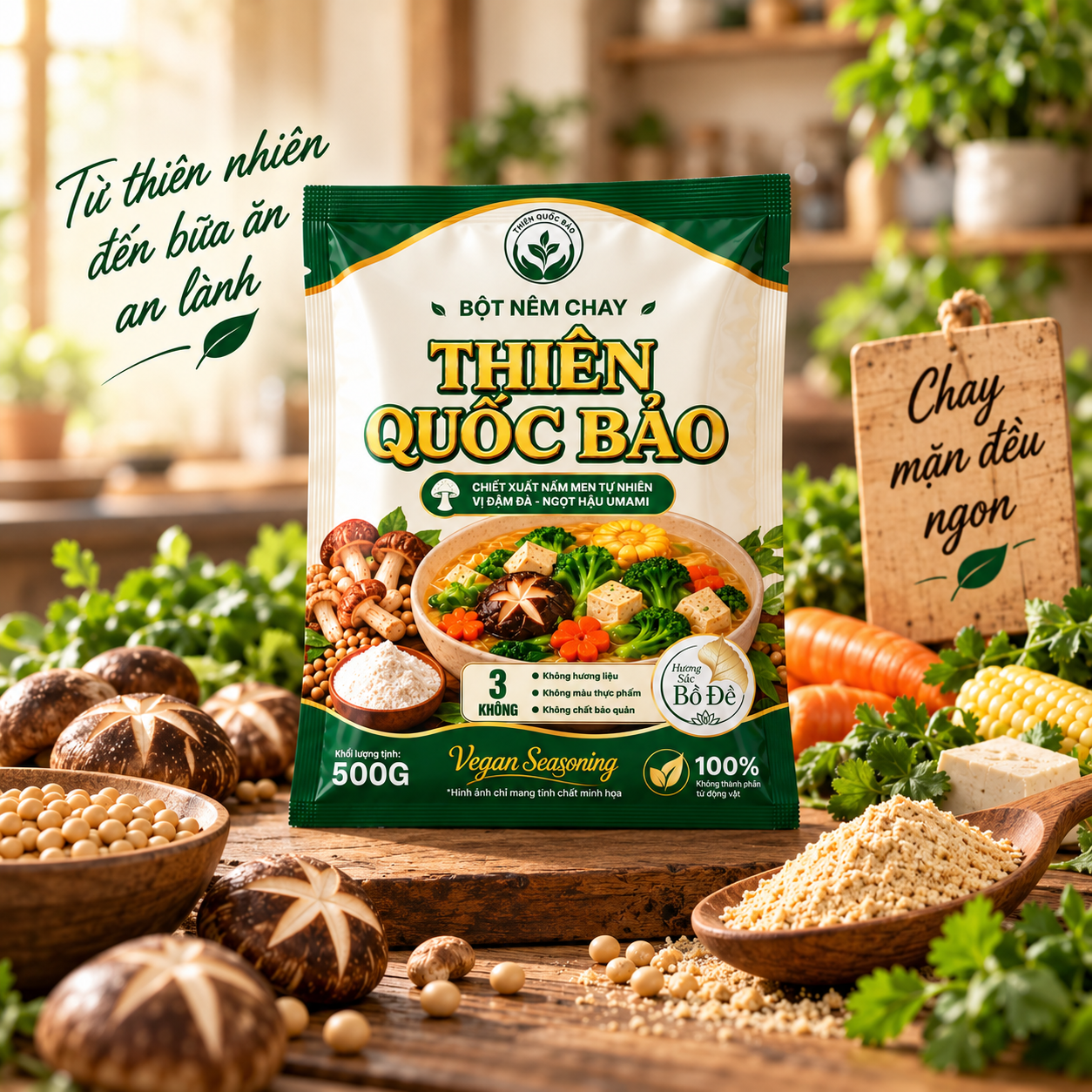 Bột nêm chay Thiên Quốc Bảo 500 g