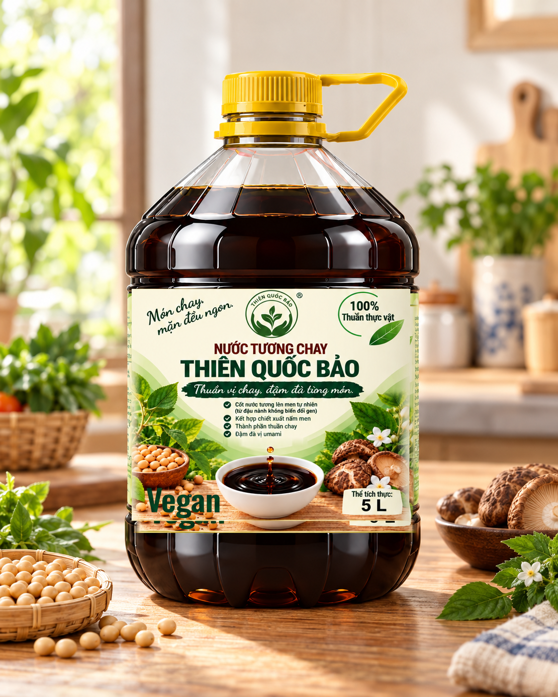 Nước tương chay Thiên Quốc Bảo